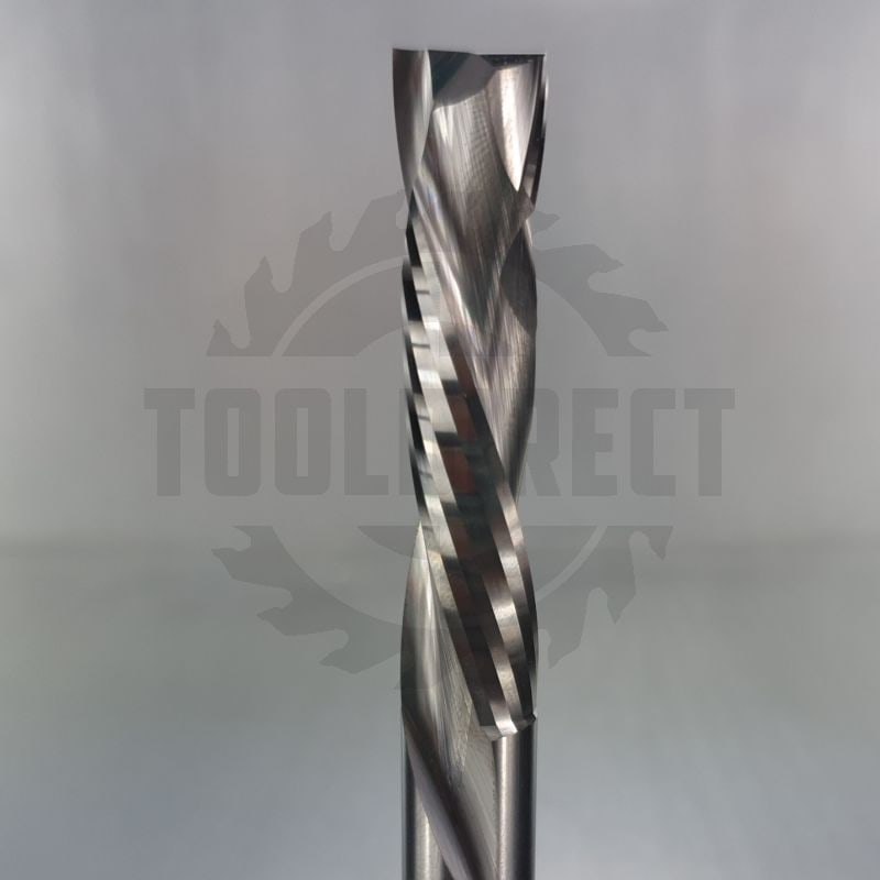 Фреза спиральная Z2 двунаправленный рез (компрессионная) D=12x52x100 S=12 Rotis   
