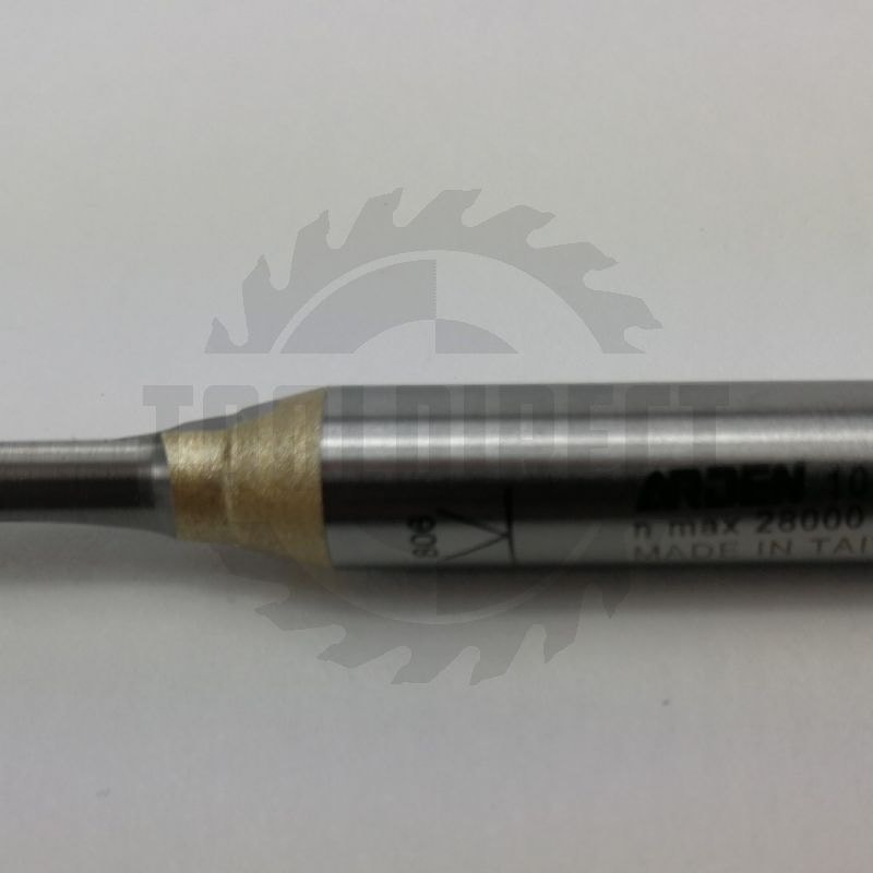 Фреза концевая прямая пазовая монолитная для фрезера и ЧПУ D=5x12x69 S=8 Z2 VHW ARDEN