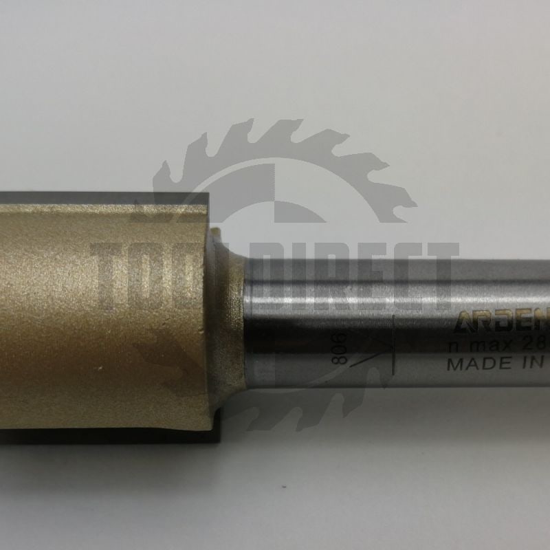 Фреза концевая прямая пазовая для фрезера и ЧПУ D=24x30x72 S=12 Z2 HW ARDEN