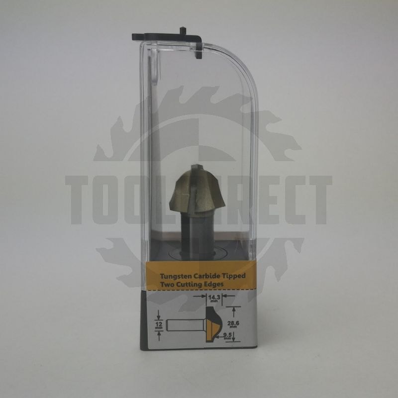 Фреза концевая псевдофилёнка "Волна-1" R=9.5 D=28.6x14.3x54.3 S=12 ARDEN   