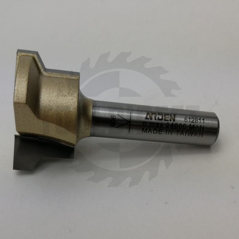 Фреза концевая для изготовления мебельных ящиков D=25.4x13x45 S=8 Z2 HW ARDEN