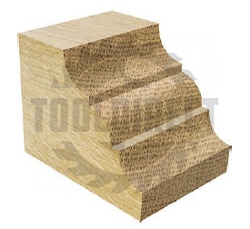Фреза фигурная молдинговая (нижний подшипник 706031) R=4 D=36x14.2x51 S=8 Z2 HW ARDEN   