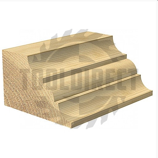 Фреза фигурная молдинговая (нижний подшипник 706031) R=4 D=36x14.2x51 S=8 Z2 HW ARDEN   