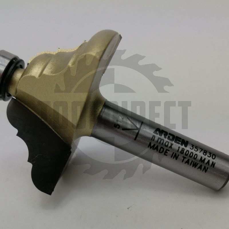 Фреза фигурная молдинговая (нижний подшипник 706031) R=4 D=36x14.2x51 S=8 Z2 HW ARDEN   