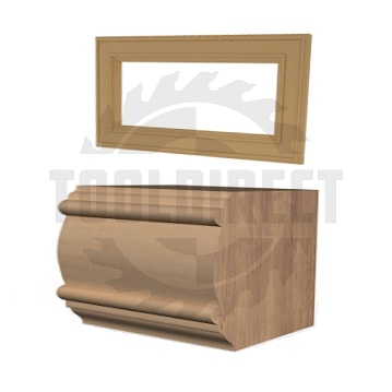 Фреза фигурная молдинговая 5 (нижний подшипник) D=38x63.5x115 S=12 Z2 HW PROCUT