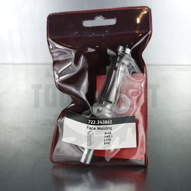 Фреза фигурная молдинговая 5 (нижний подшипник) D=38x63.5x115 S=12 Z2 HW PROCUT