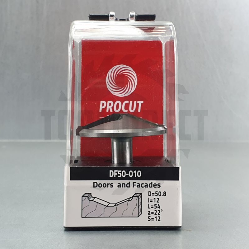 Фреза концевая для фасадов DF50-010 D=50x10x50 PROCUT