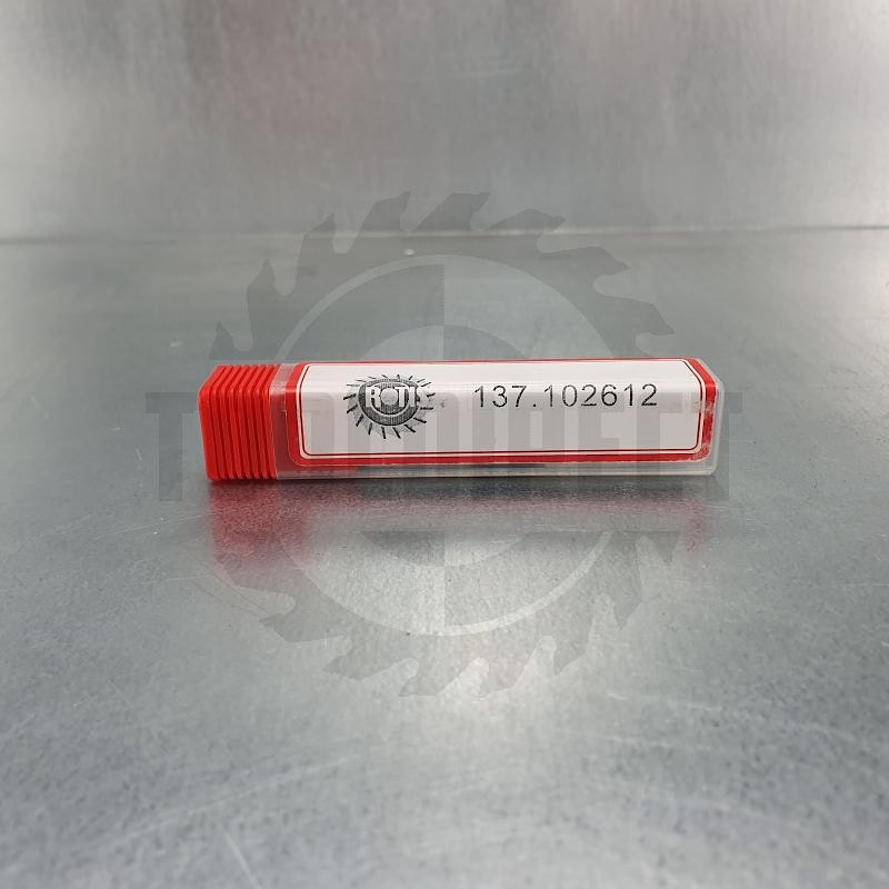 Фреза концевая прямая пазовая монолитная Z3 с чистовым стружколомом D=10x26x79 S=12 HW Rotis   