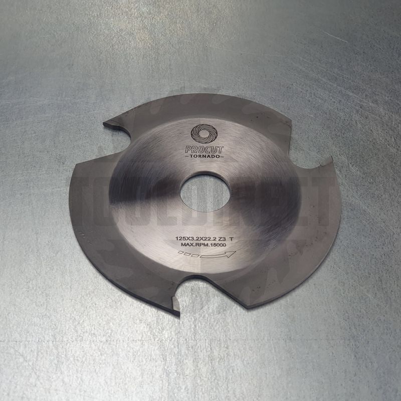 Пильный диск для УШМ D=125x22x3.2/2.2 Z=3 T по дереву Speed cutter PROCUT   