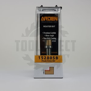 Фреза концевая обгонная (верхний подшипник 706050) D=12x8x44 S=8 Z2 HW ARDEN   