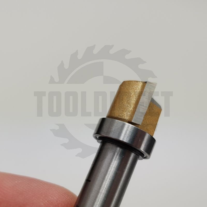 Фреза концевая обгонная (верхний подшипник 706050) D=12x8x44 S=8 Z2 HW ARDEN   