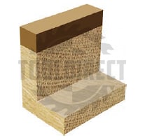 Фреза обгонная (верхний подшипник 706106) D=16x10x54 S=8 Z2 HW ARDEN   
