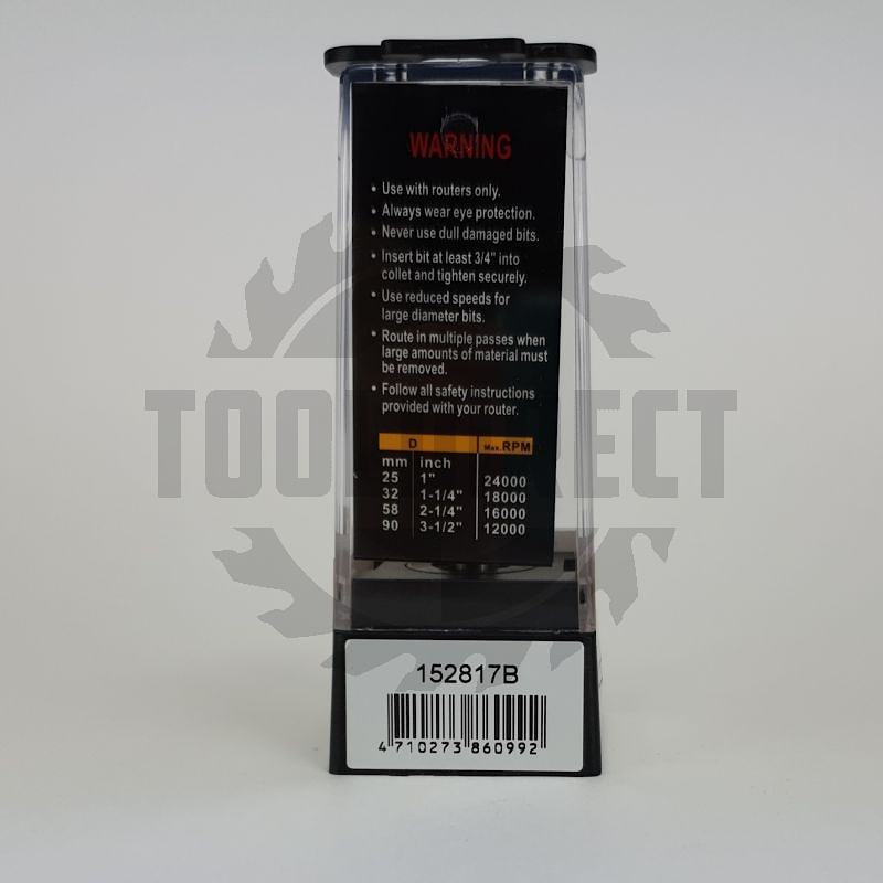 Фреза обгонная (верхний подшипник 706106) D=16x15x60 S=8 Z2 HW ARDEN   