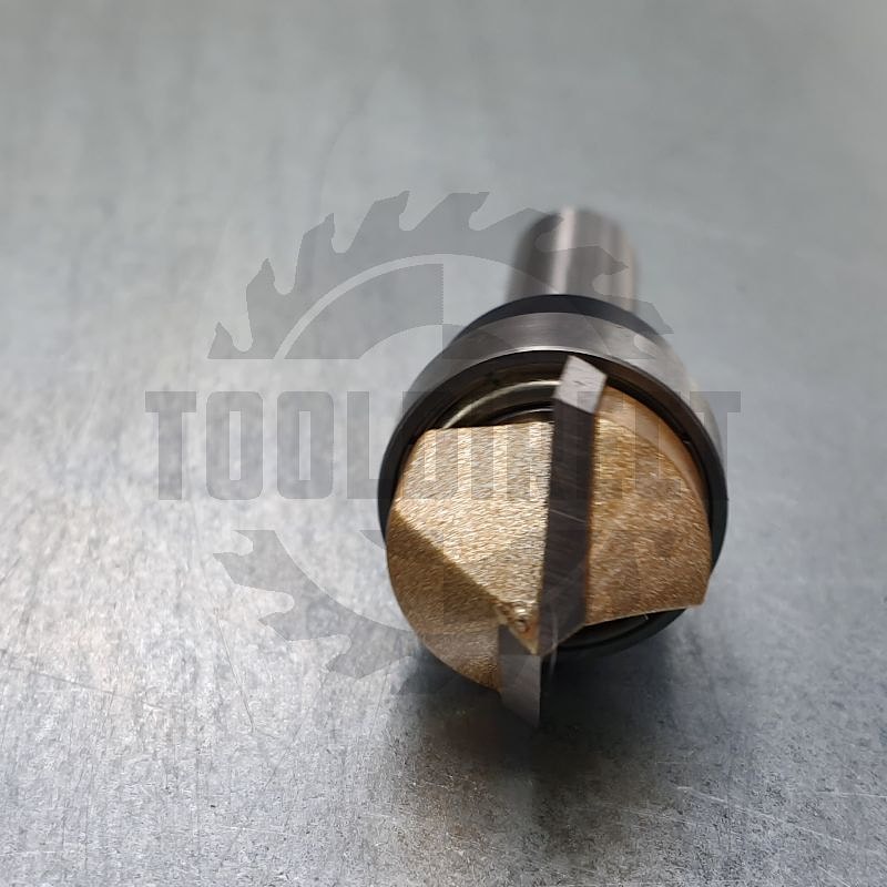 Фреза пазовая V-образная угол V=90° (верхний подшипник 706100) D=16.7x12.7 S=8 Z2 HW ARDEN   