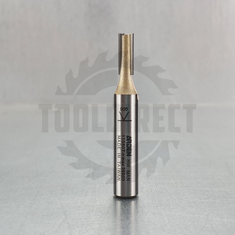 Фреза концевая прямая пазовая для фрезера и ЧПУ D=5x12x50 S=8 Z2 HW ARDEN