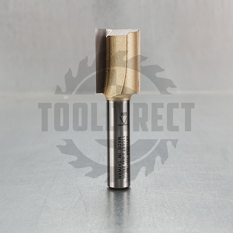 Фреза концевая прямая пазовая для фрезера и ЧПУ D=15x20x52 S=8 Z2 HW ARDEN