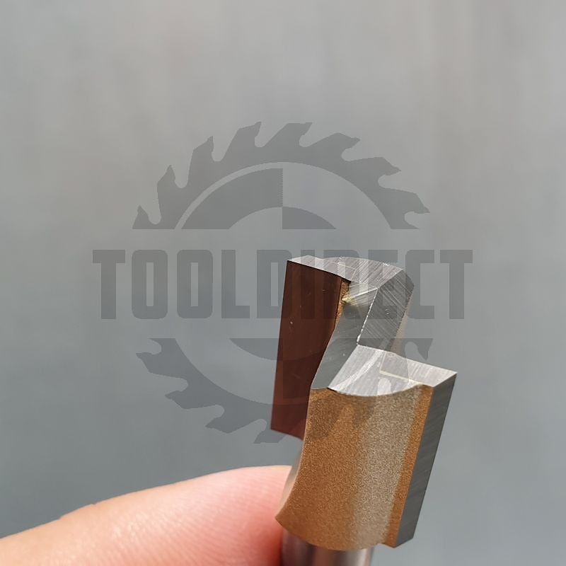 Фреза концевая прямая пазовая для фрезера и ЧПУ D=15x20x52 S=8 Z2 HW ARDEN