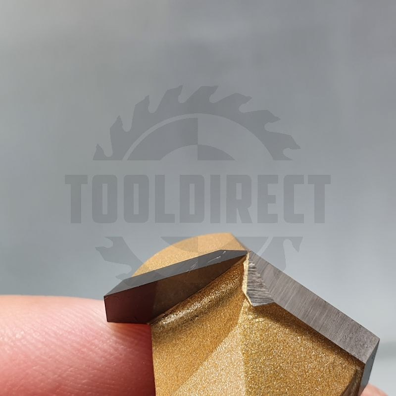 Фреза концевая пазовая V-образная угол V=110гр. D=22х12x44 S=8 Z2 HW ARDEN   