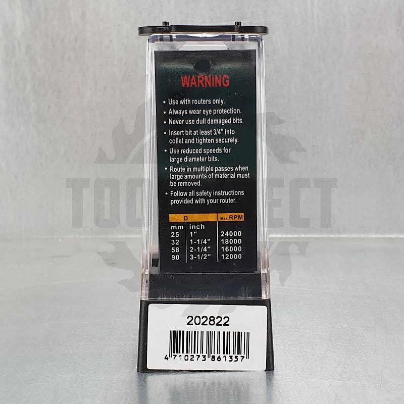 Фреза концевая пазовая V-образная угол V=110гр. D=22х12x44 S=8 Z2 HW ARDEN   