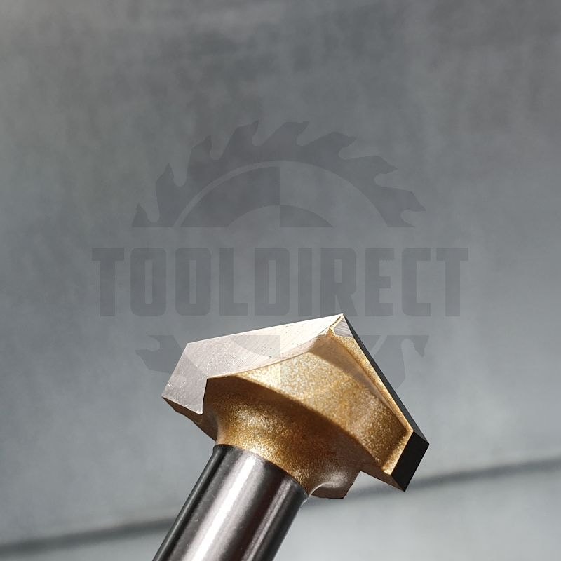 Фреза концевая пазовая V-образная угол V=110гр. D=22х12x44 S=8 Z2 HW ARDEN   