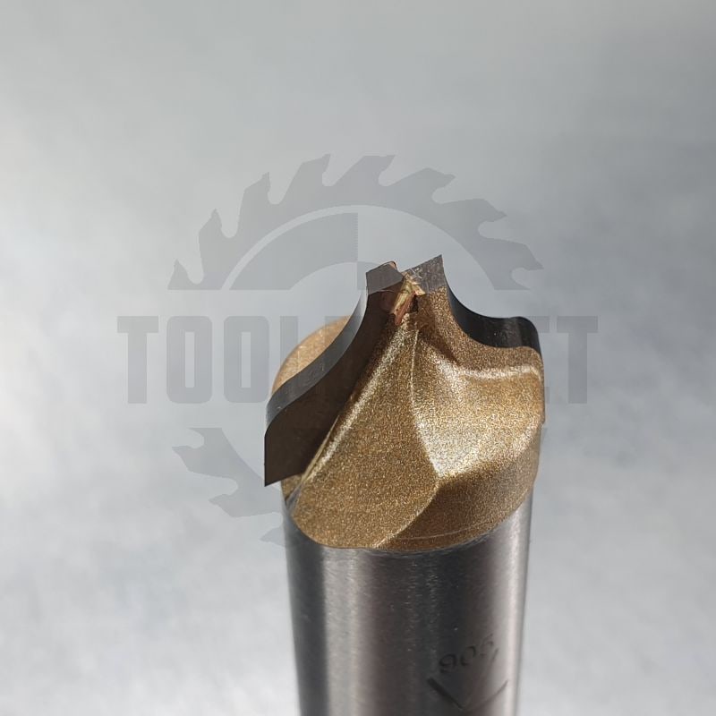 Фреза концевая профильная "Гусёк" R=5 R=2 D=14x10x50 d1=4 S=12 Z2 HW ARDEN   