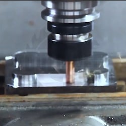 Фреза спиральная твердосплавная Z4 по стали для станка с ЧПУ TiAlN D=2x6x50 S=4 Rotis   