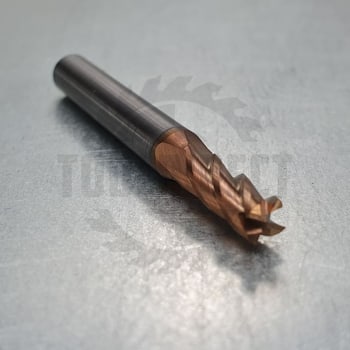 Фреза спиральная твердосплавная Z4 по стали для станка с ЧПУ TiAlN D=5x13x50 S=6 Rotis — артикул 143.0513506SL