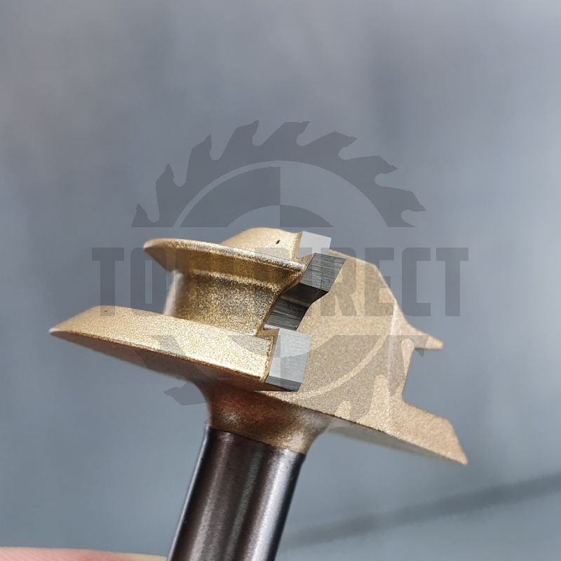 Фреза концевая "Угловое сращивание" угол 90° D=38.1x12.7x45 S=8 Z2 HW ARDEN   