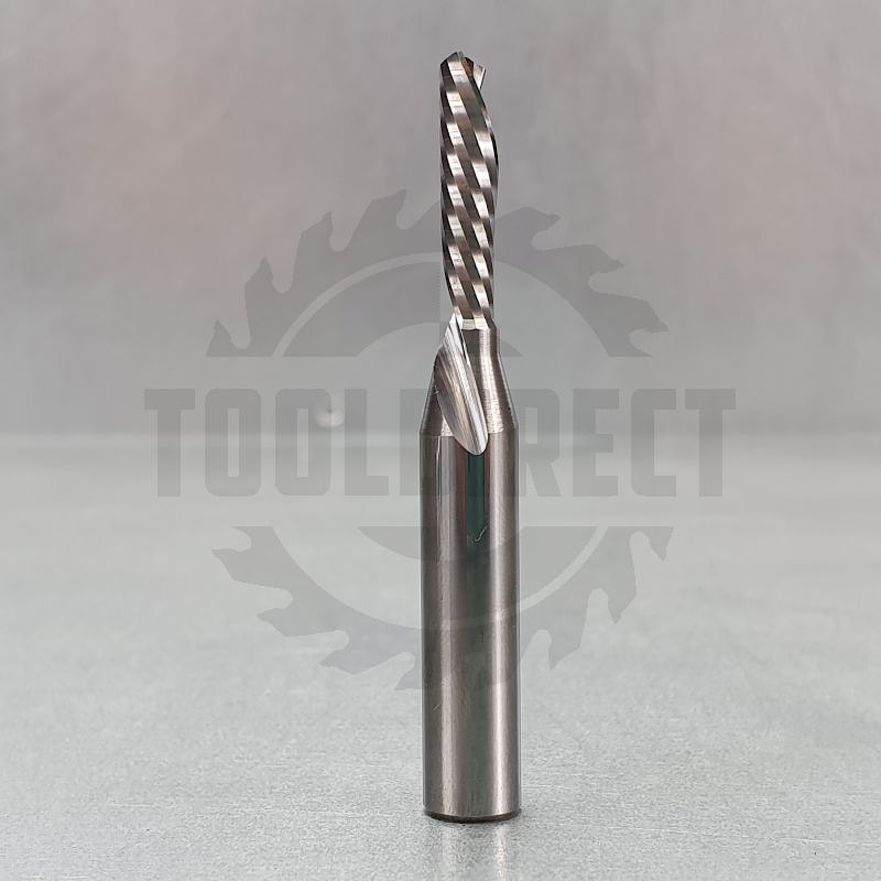 Фреза концевая спиральная для ЧПУ однозаходная Z1 (нижний рез) D=5x20x60 S=8 Tideway   