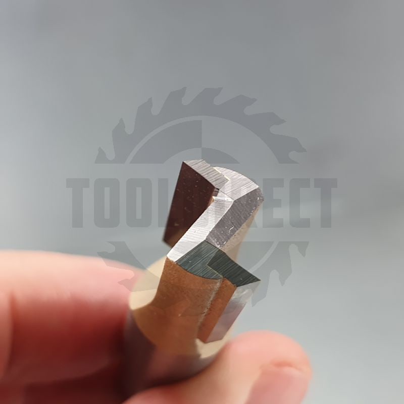 Фреза концевая прямая пазовая для фрезера и ЧПУ D=12x32x76 S=12 Z2 HW ARDEN