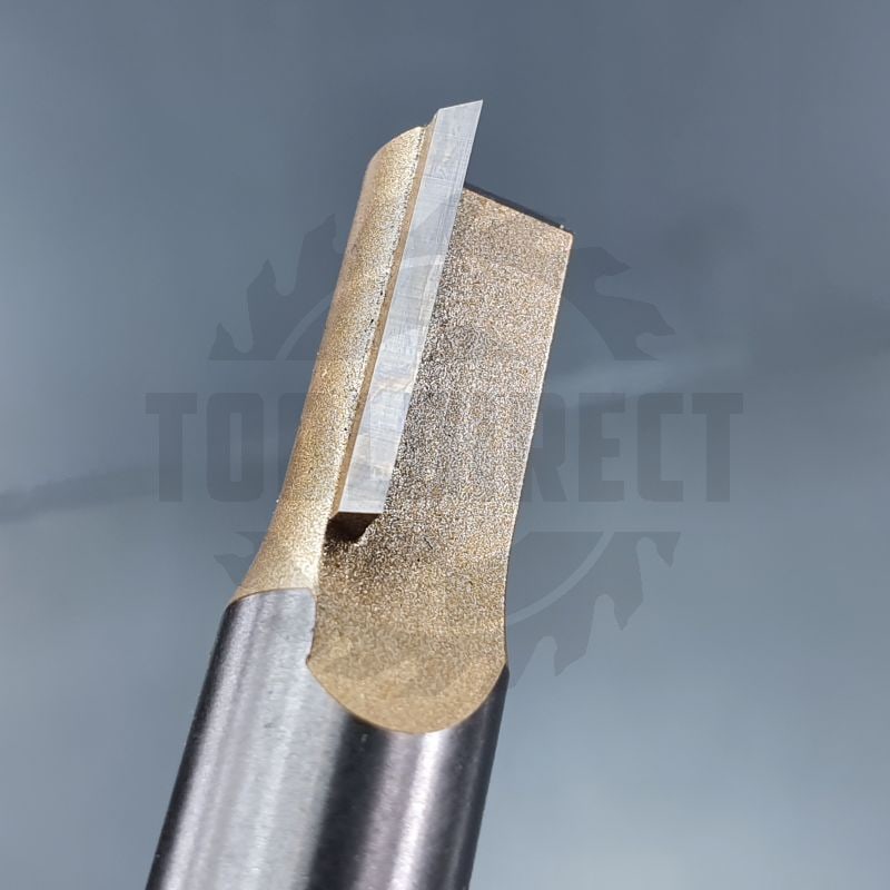 Фреза концевая прямая пазовая для фрезера и ЧПУ D=12x32x76 S=12 Z2 HW ARDEN