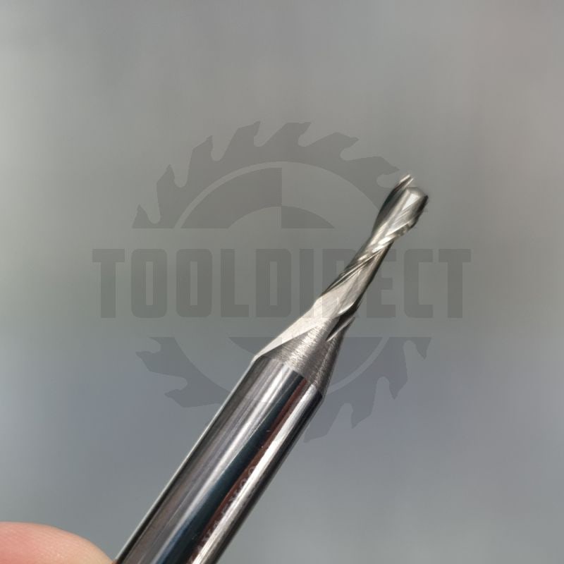 Фреза спиральная Z2 (верхний рез) D=4x15x60 S=8 Tideway   