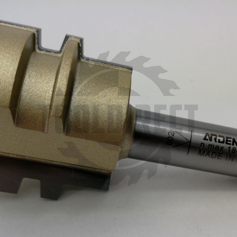 Фреза концевая "Сращивание Щит" 15-30мм D=38.1x32x71 S=12 Z2 HW ARDEN   