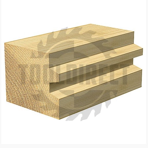 Фреза концевая "Сращивание Щит" 15-30мм D=38.1x32x71 S=12 Z2 HW ARDEN   