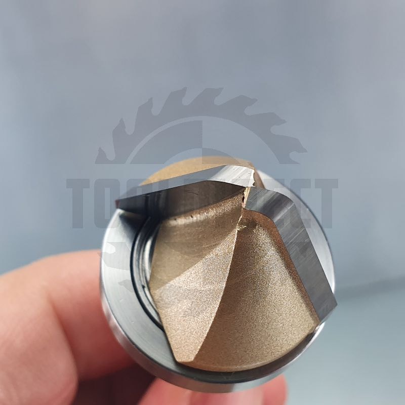 Фреза концевая конусная угол 60° (верхний подшипник 706100) D=25.4x19x57 S=8 Z2 HW ARDEN