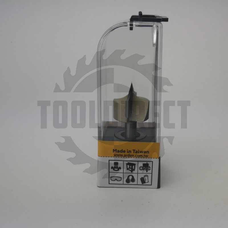 Фреза концевая скругление кромки филенок R=12.7 D=25.4x19.05x55 S=8 Z2 HW ARDEN   