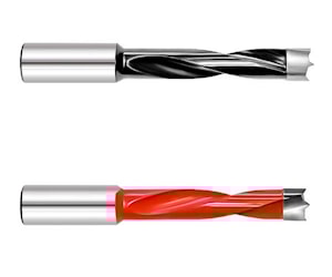 Сверло глухое Z2+2 5x27x57 S=10x28 L Tideway LC180157005L  